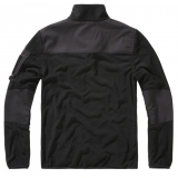 Fleece Troyer Ripstop schwarz