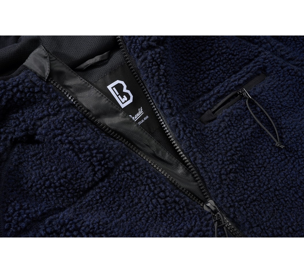 Teddyfleece Worker Jacket navy
