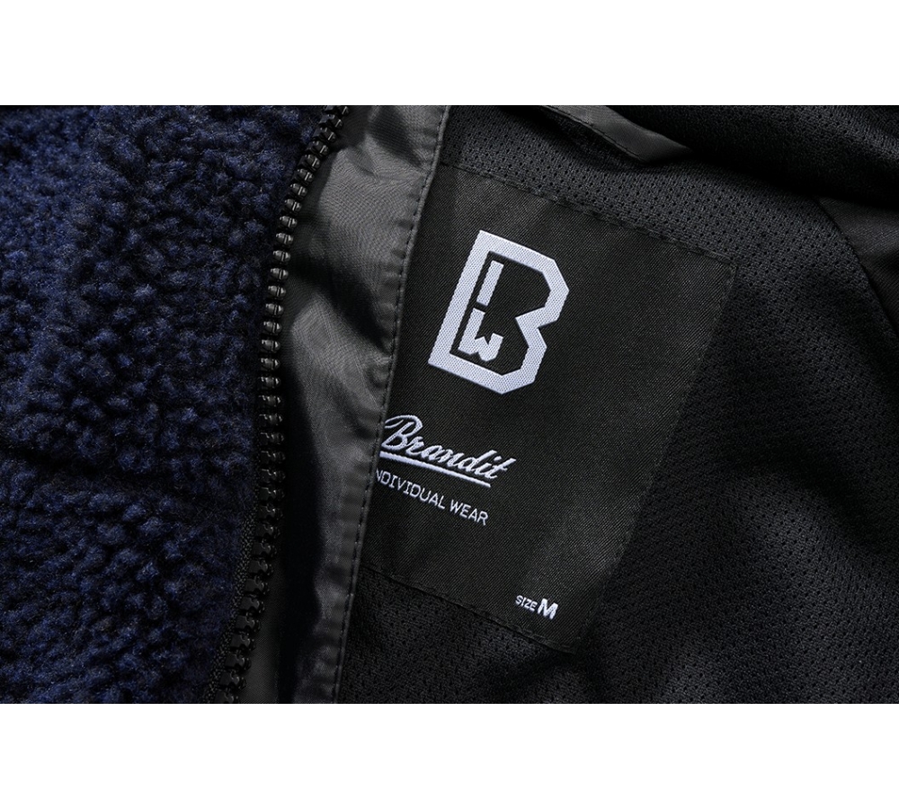 Teddyfleece Worker Jacket navy