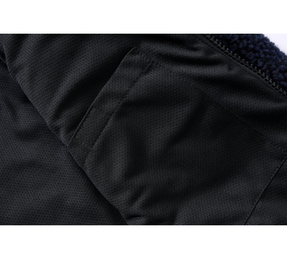 Teddyfleece Worker Jacket navy