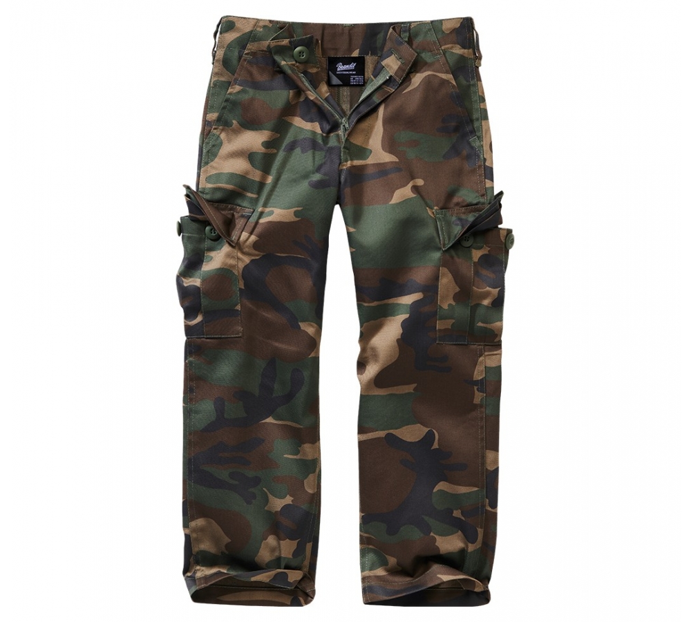 Brandit Kids Pure Vintage Trouser, Woodland