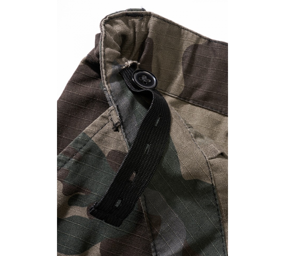Short BDU Ripstop Enfant camouflage foncé