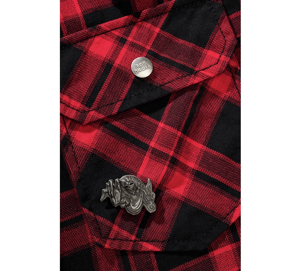 Iron Maiden Checkshirt Sweathood Eddy