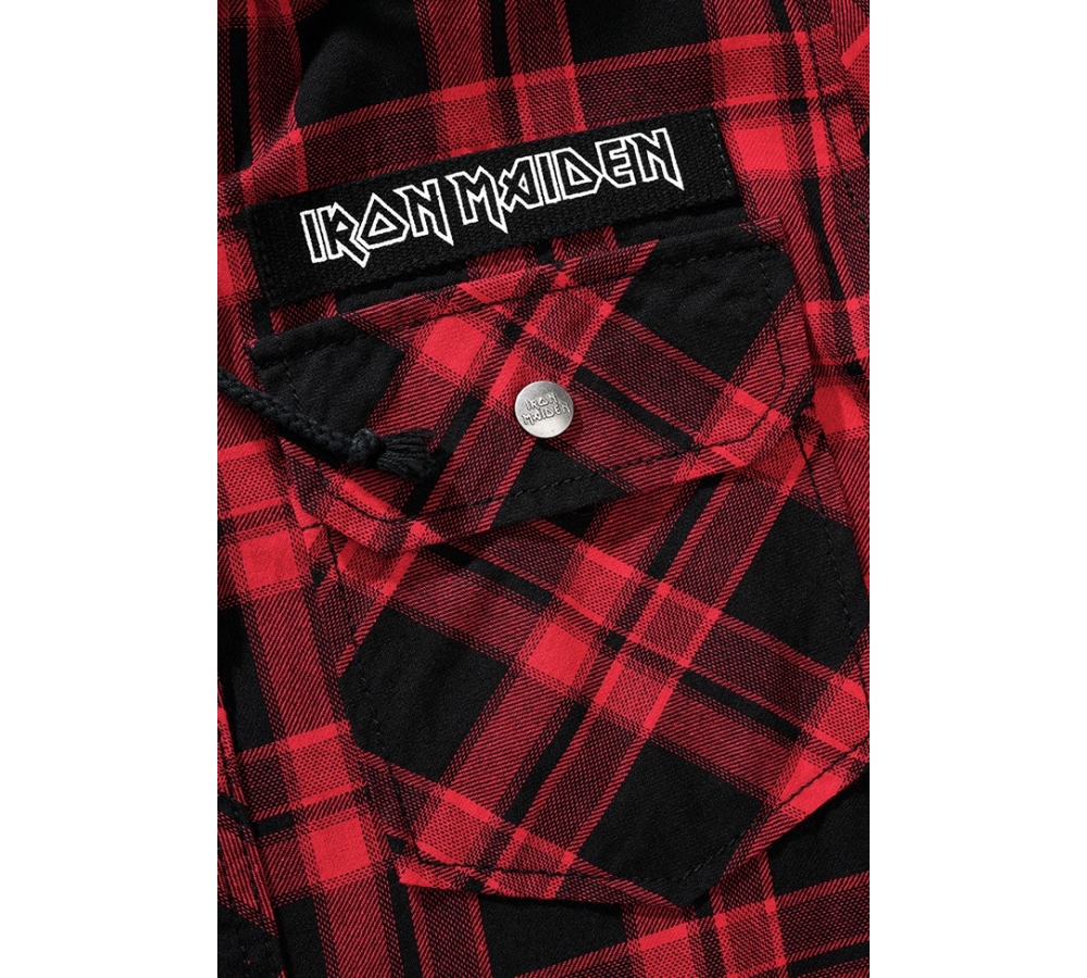 Iron Maiden Checkshirt Sweathood Eddy