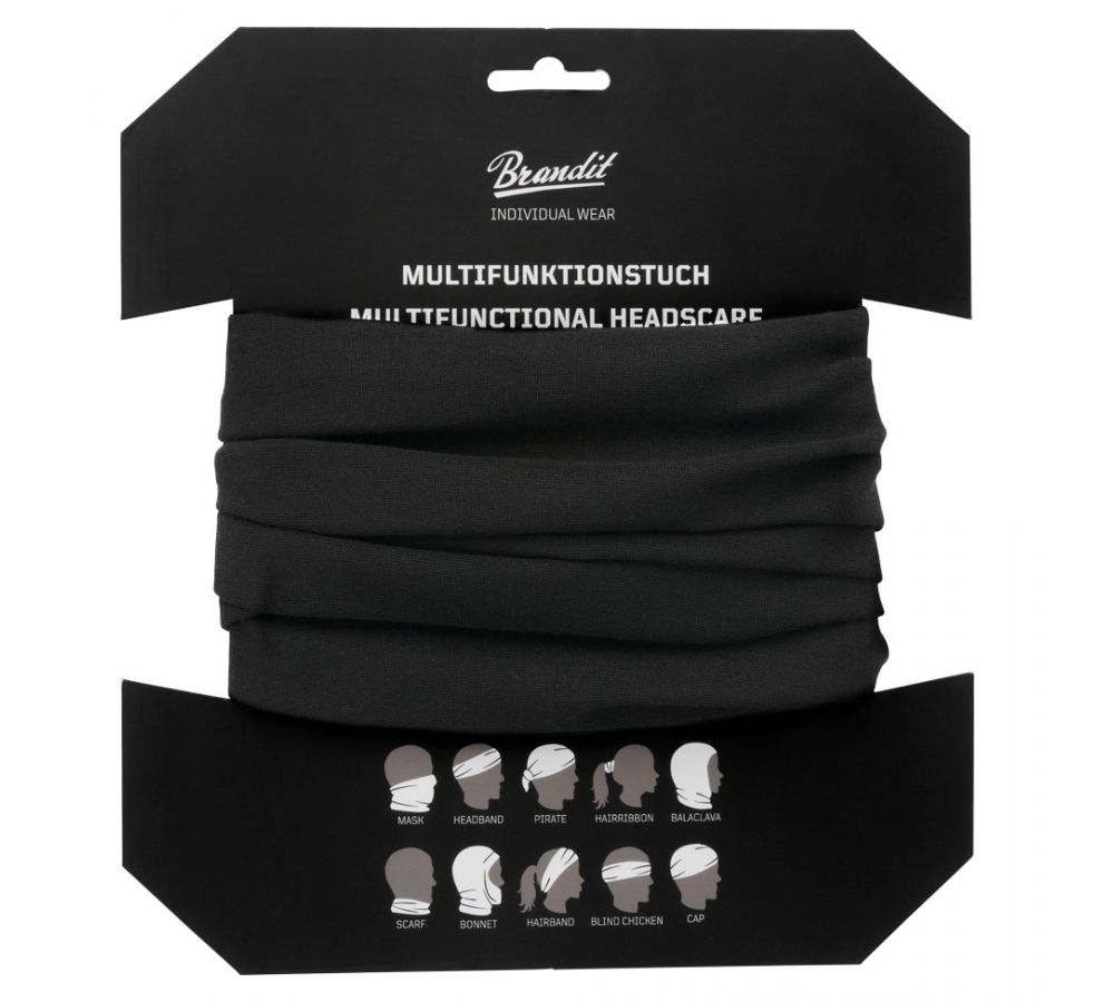 Multifunction Headgear Brandit schwarz