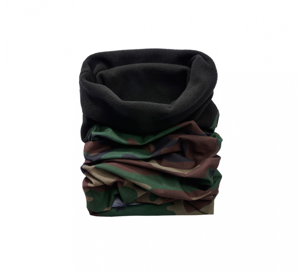 Multi Function Headgear Fleece woodland
