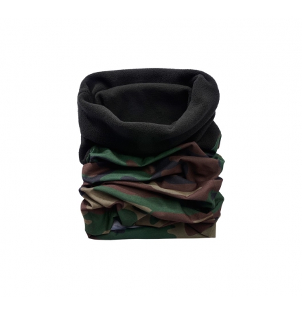 Multi Function Headgear Fleece woodland