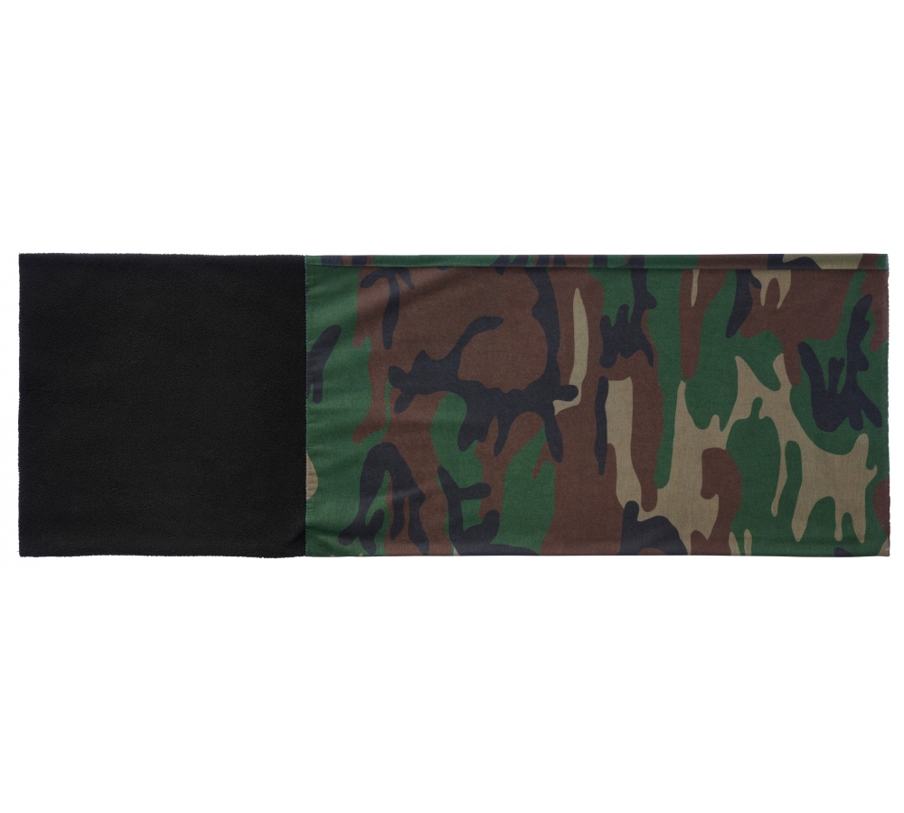 Multi Function Headgear Fleece woodland