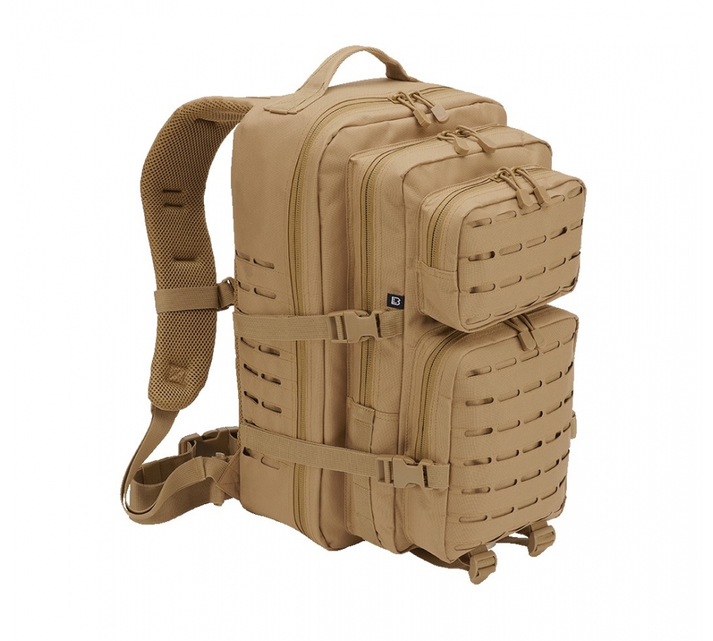 US Cooper Lasercut Large Backpack camel