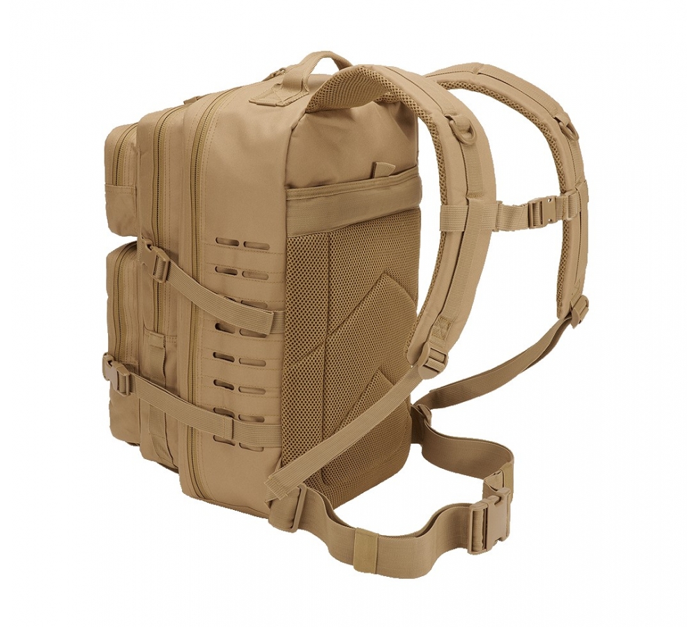 US Cooper Lasercut Large Backpack camel