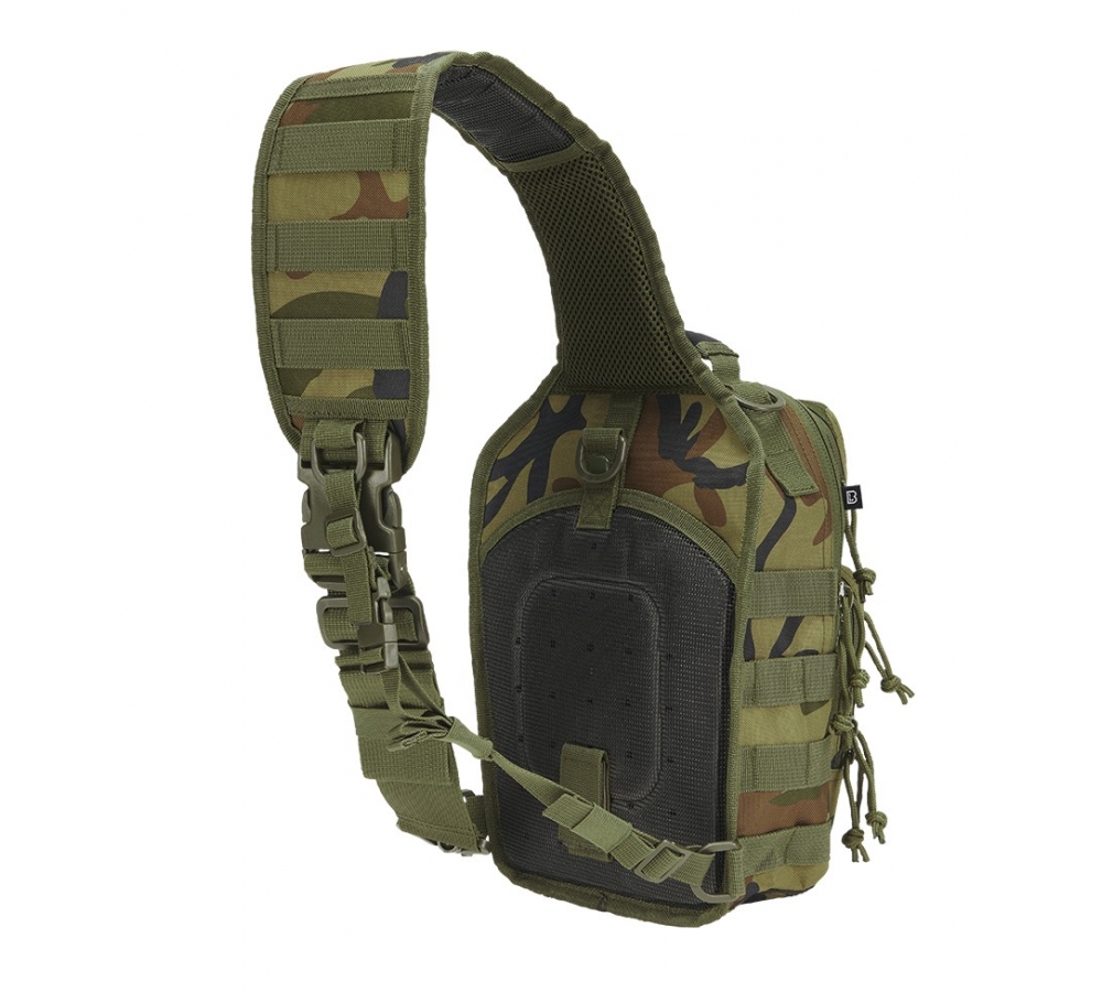 Brandit US Cooper Sling Pack Medium, Woodland