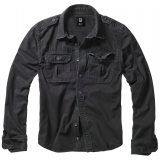 Vintage Shirt Long Sleeve schwarz