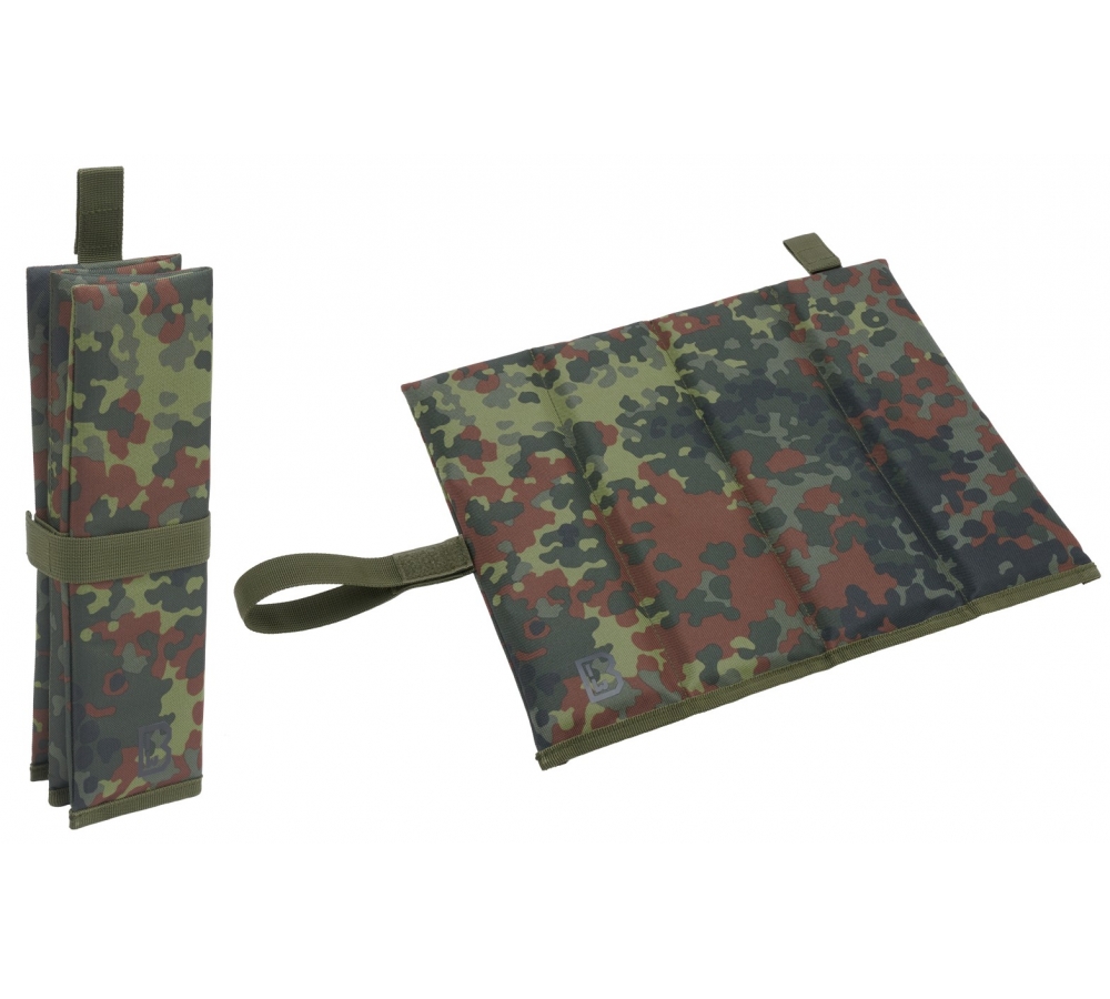 Brandit Sitzmatte faltbar, Flecktarn