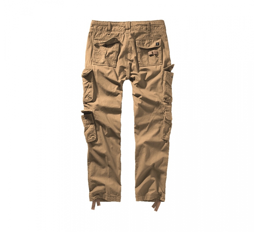Pure Slim Fit Pants beżowe