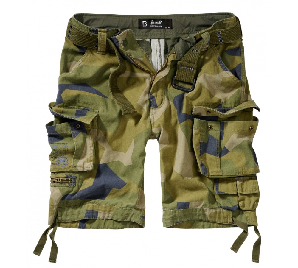 Short Vintage Savage camouflage suédois M90