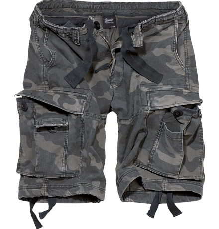 Short Vintage camouflage foncé