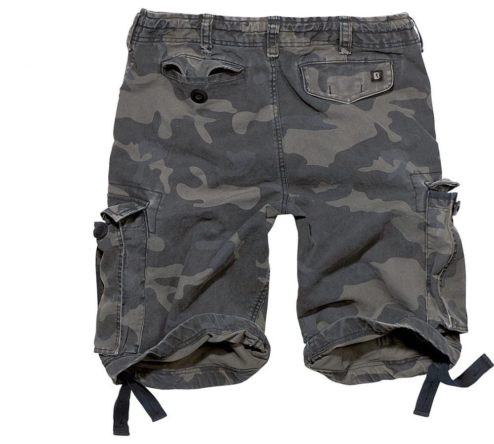 Short Vintage camouflage foncé