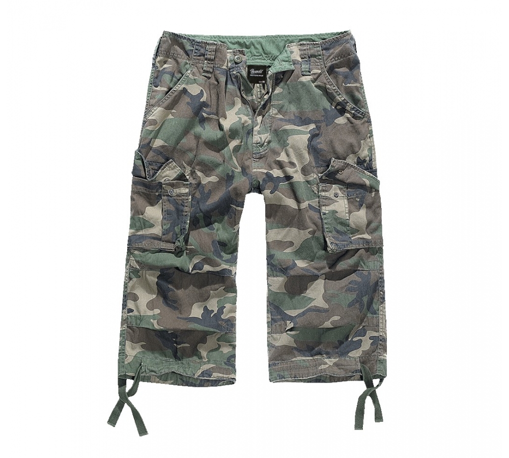 Short 3/4 Urban Legend camouflage forêt