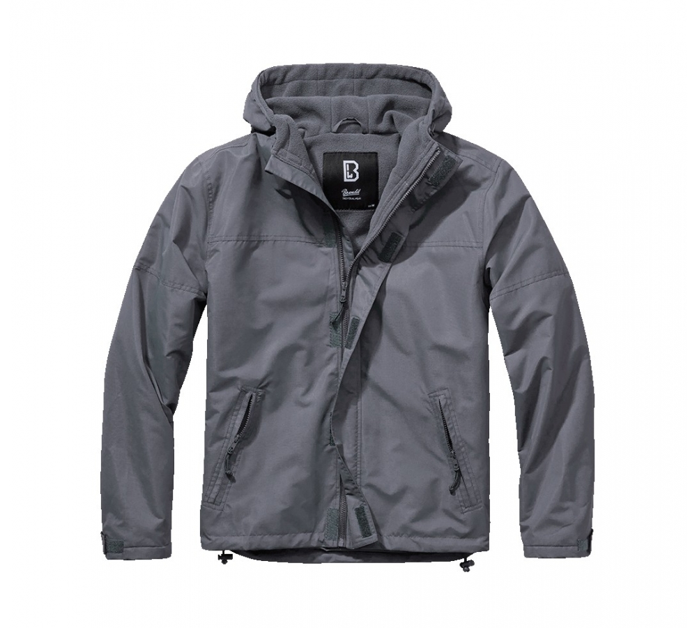 Frontzip Windbreaker anthracite