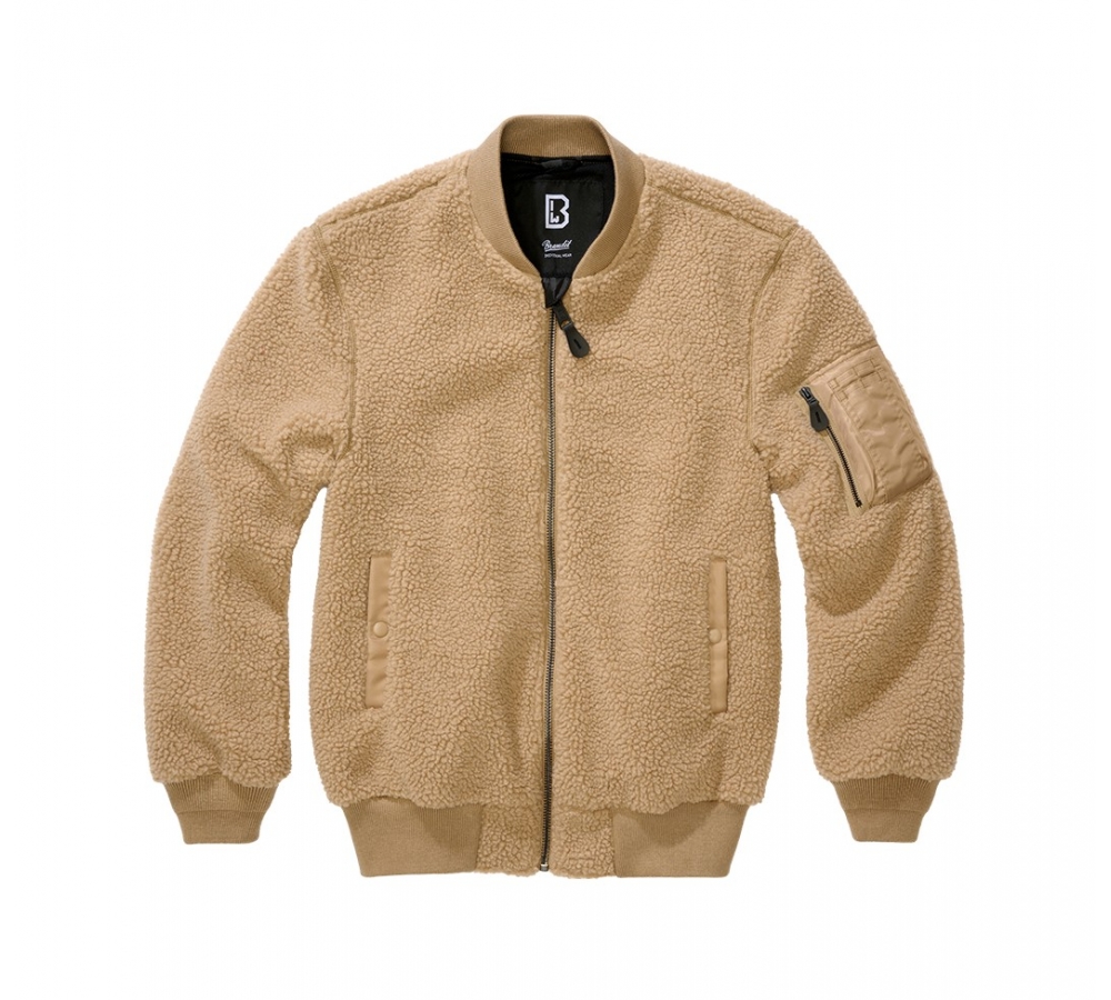 MA1 Sherpa Jacket camel