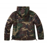 Women Frontzip Windbreaker woodland