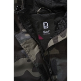 Women Summer Frontzip Windbreaker darkcamo