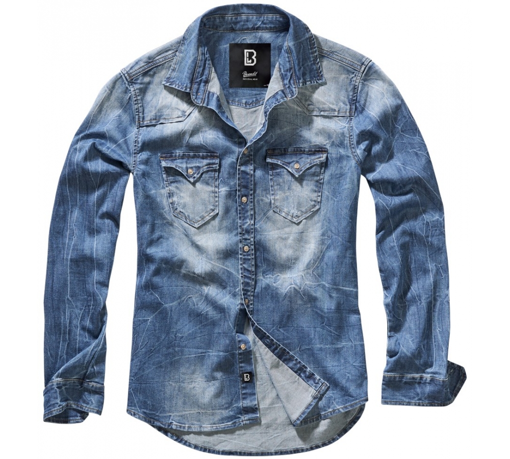 Riley Denim Shirt Long Sleeve