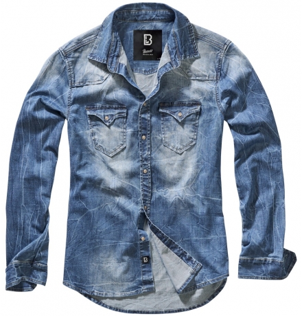 Riley Denim Shirt Long Sleeve