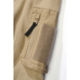 Fleece Troyer Ripstop camel
