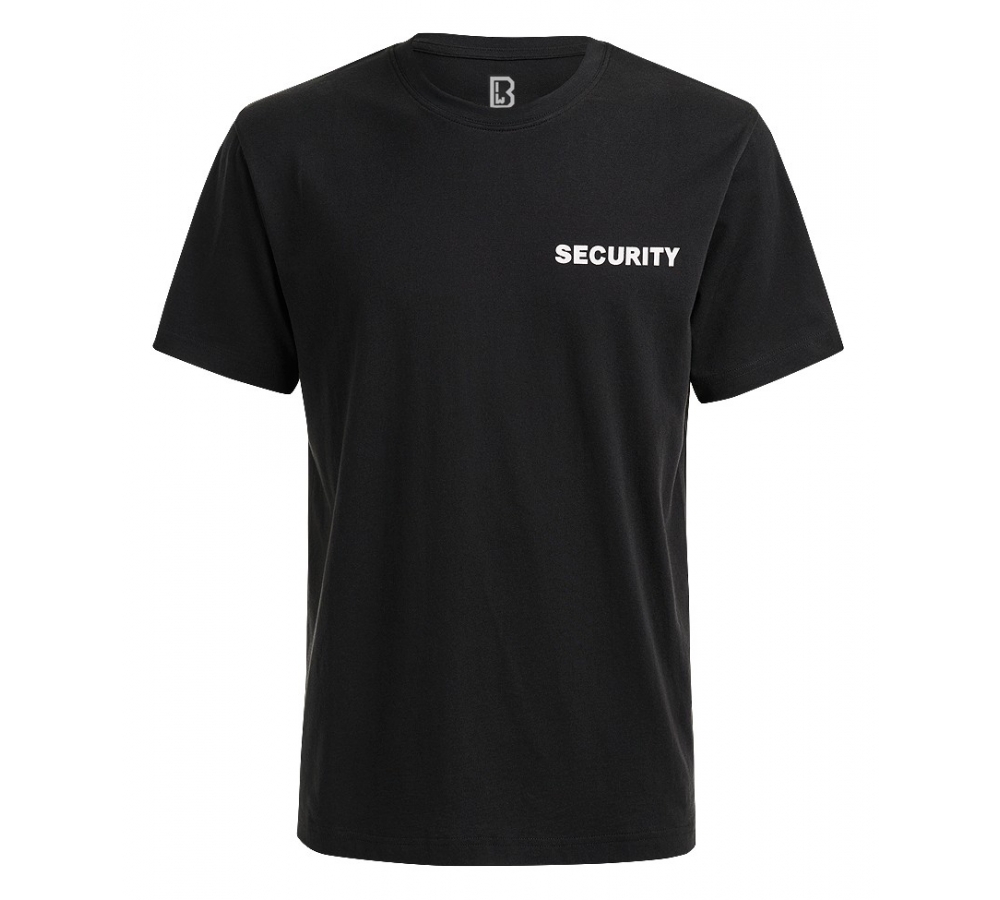 Security T-Shirt schwarz