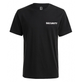 Security T-Shirt schwarz