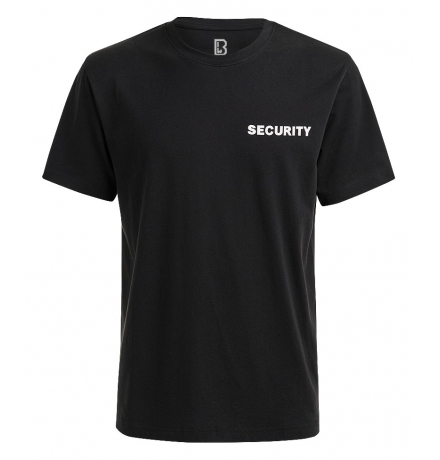 Security T-Shirt schwarz