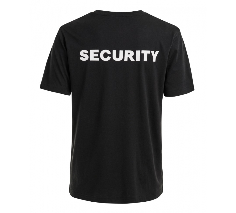 Security T-Shirt schwarz
