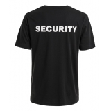 Security T-Shirt schwarz