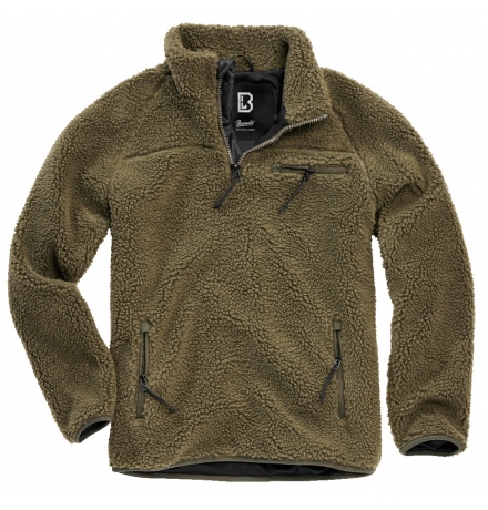 Jersey Teddyfleece Troyer oliva