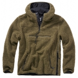 Pull Ouvrier Teddyfleece olive