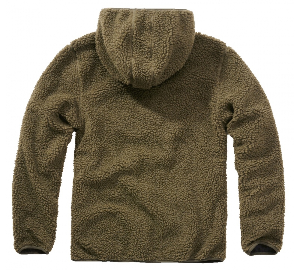 Pull Ouvrier Teddyfleece olive