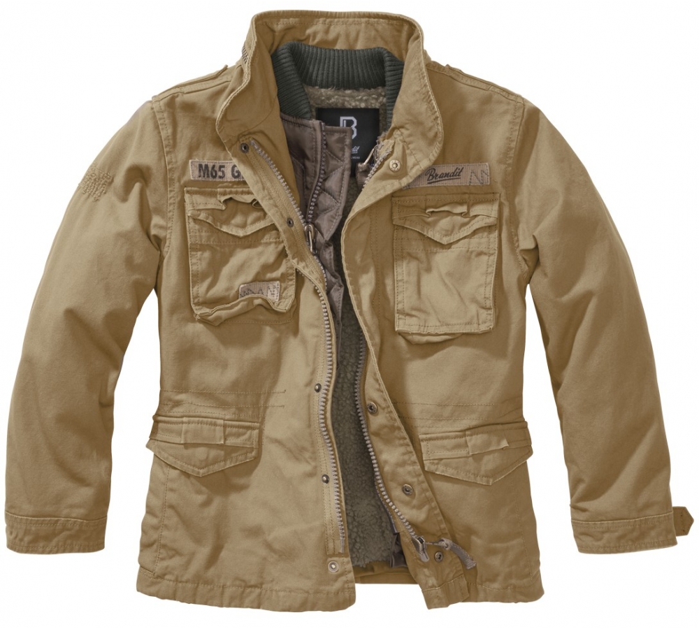 Veste M65 Giant Enfant camel