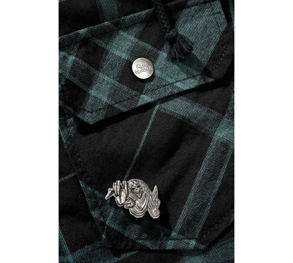 Iron Maiden Checkshirt Sweathood Eddy