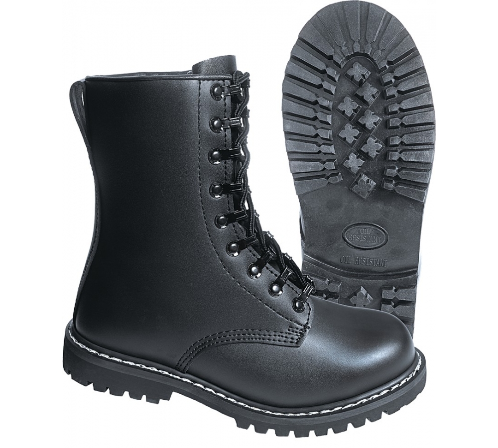 Brandit Combat Para Boots, Schwarz