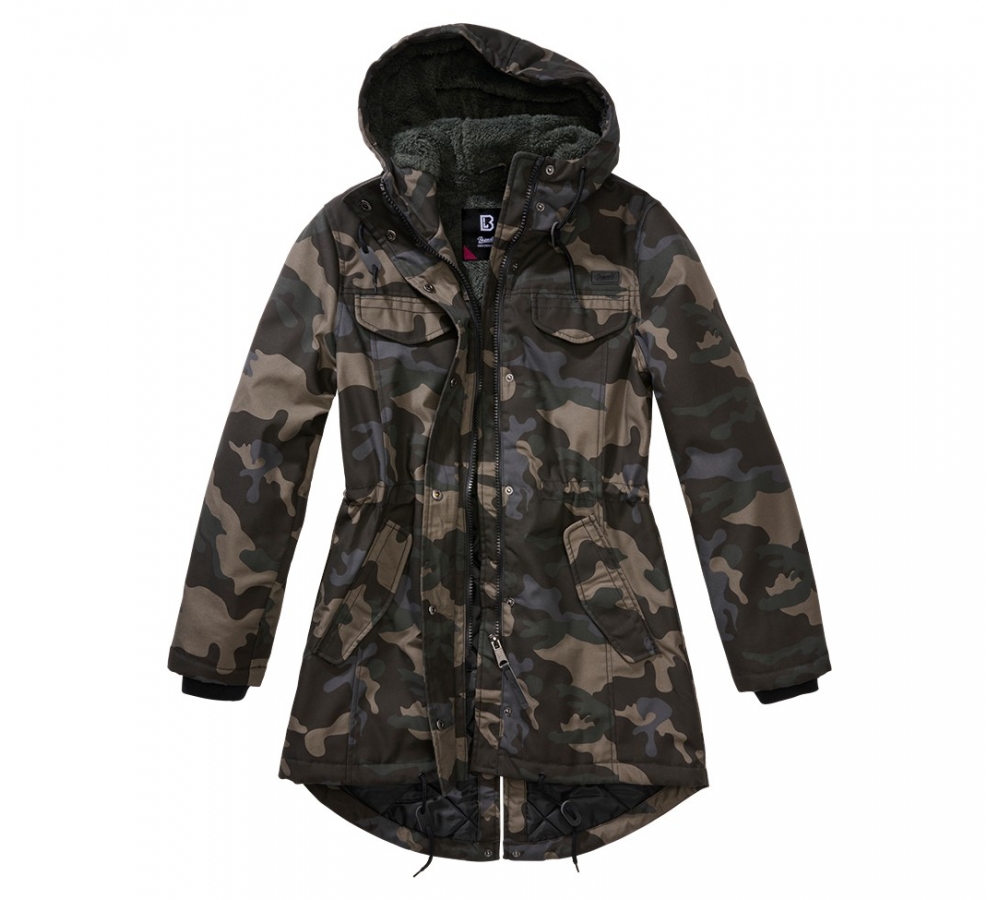 Women Marsh Lake Parka darkcamo
