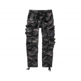 Spodnie Pure Slim Fit ciemne moro