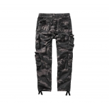 Spodnie Pure Slim Fit ciemne moro