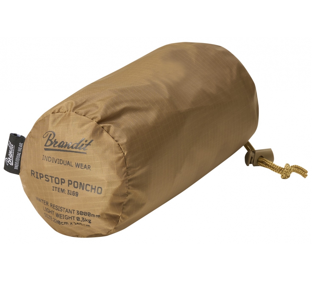 Ripstop Poncho camel
