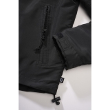 Women Frontzip Windbreaker schwarz