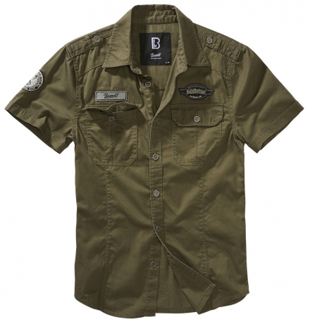 Luis Vintage Shirt Short Sleeve olive