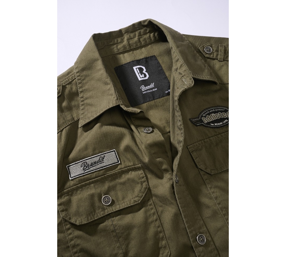Luis Vintage Shirt Short Sleeve olive