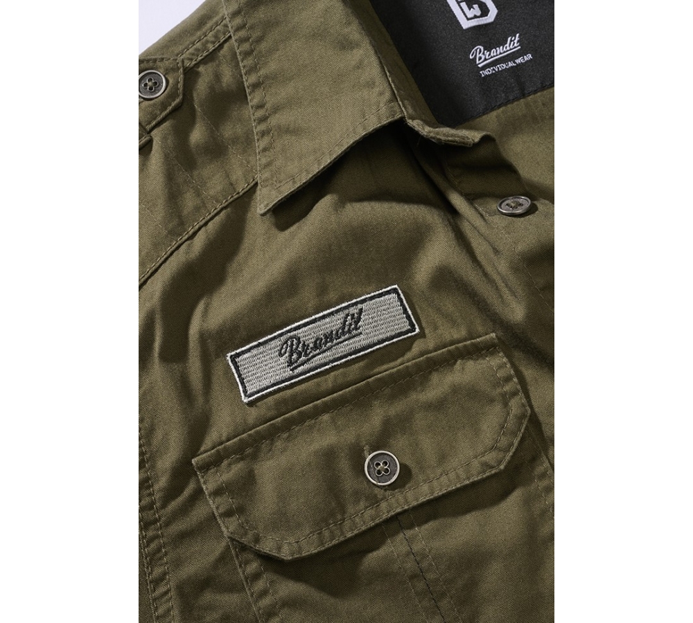 Luis Vintage Shirt Short Sleeve olive