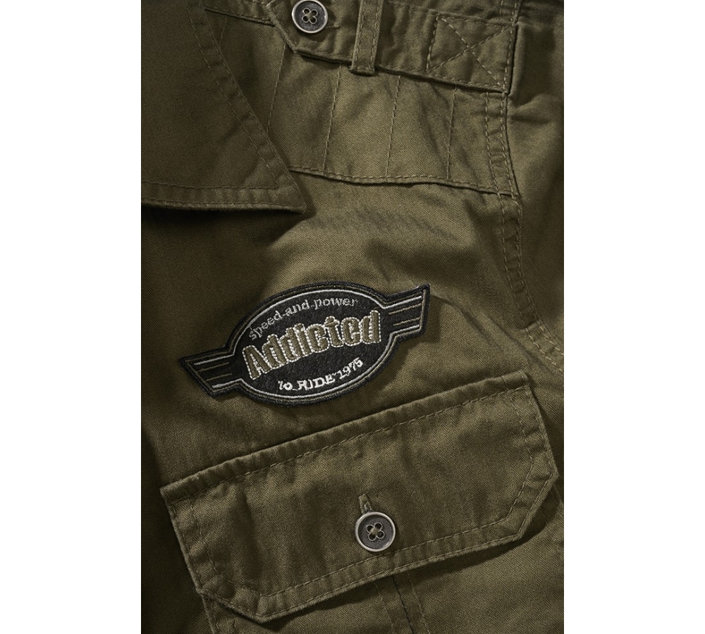 Luis Vintage Shirt Short Sleeve olive