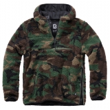 Pull Ouvrier Teddyfleece camouflage forêt